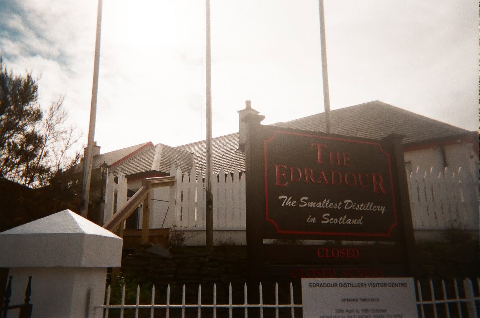 A visit to Edradour Distillery in Scotland in 2016
