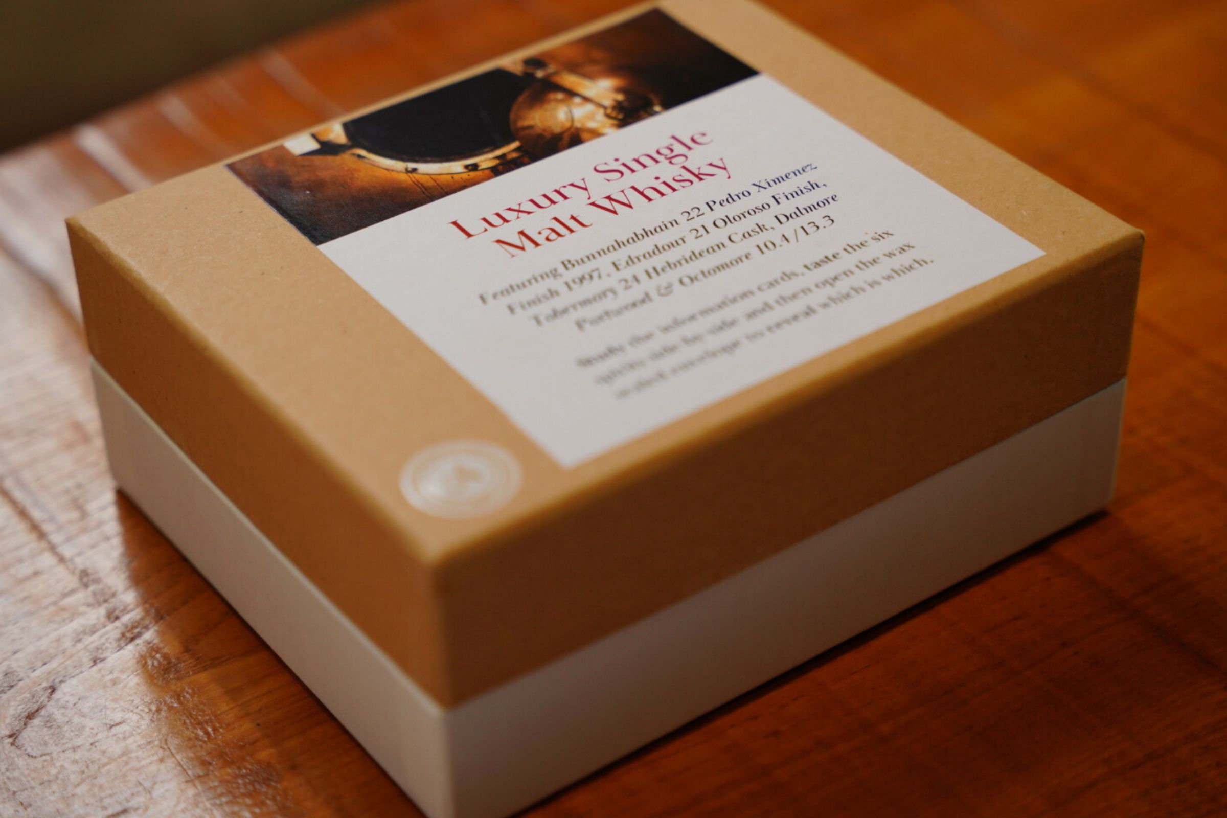 Luxury at home whisky tasting