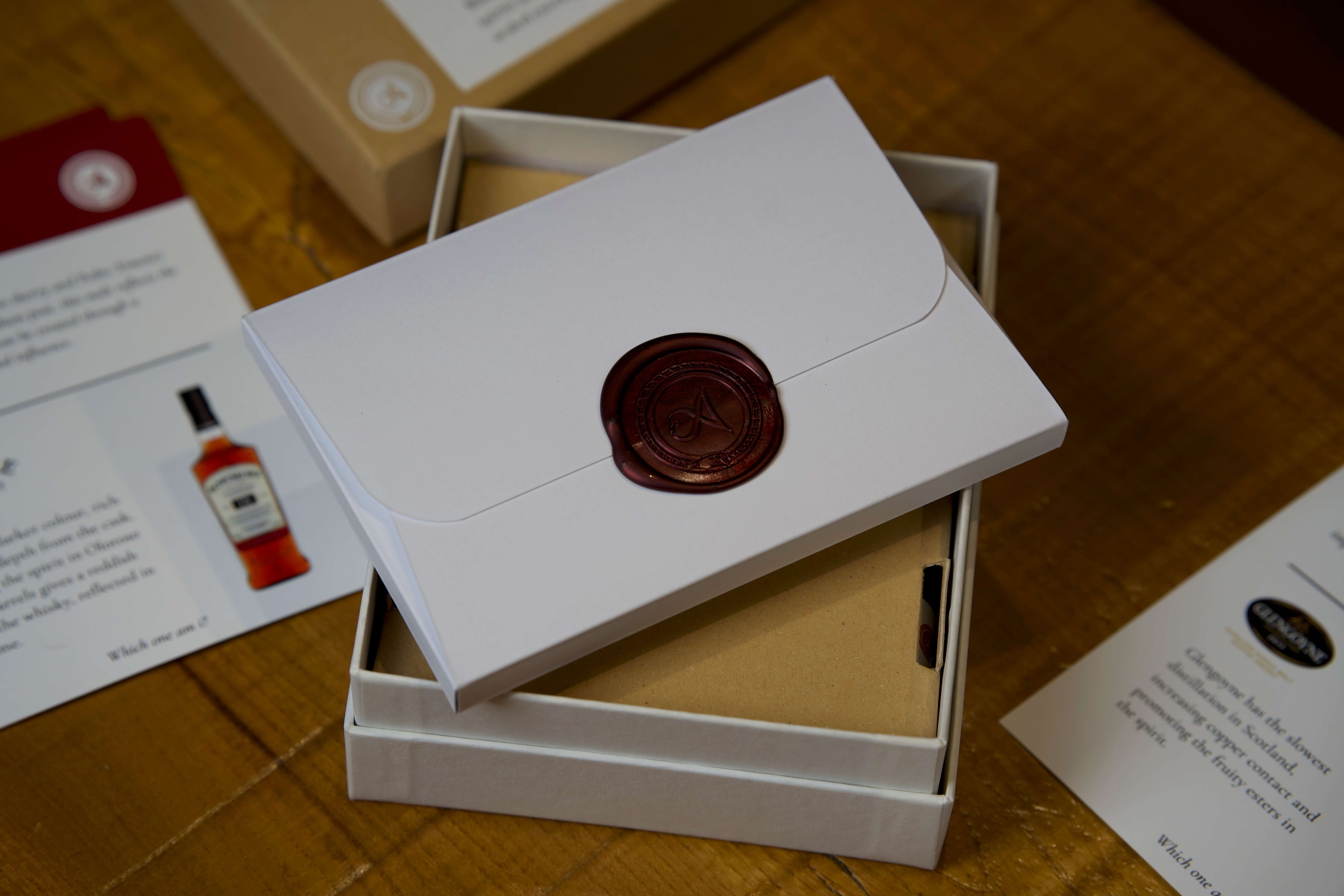 Luxury at home gin tasting